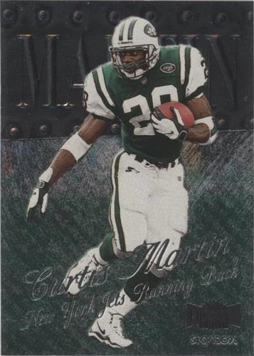 1999 Skybox Metal Universe Curtis Martin #64