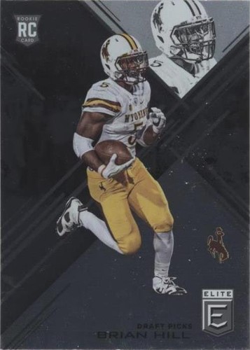 2017 Panini Elite Draft Picks Brian Hill #194