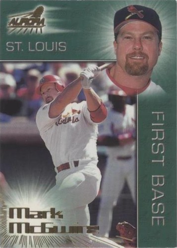 1998 Pacific Aurora - Mark McGwire #187