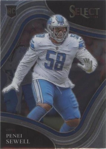 2021 Panini Select Penei Sewell #385