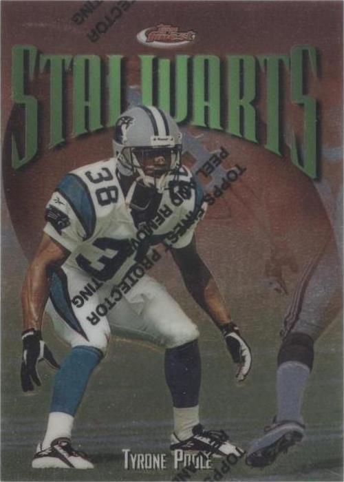 1997 Topps Finest Tyrone Poole #177