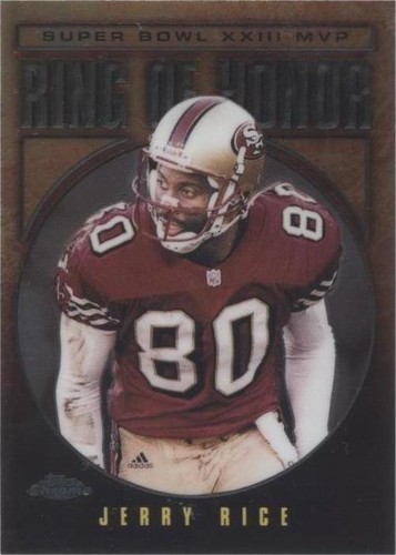 2002 Topps Chrome Jerry Rice #JR23