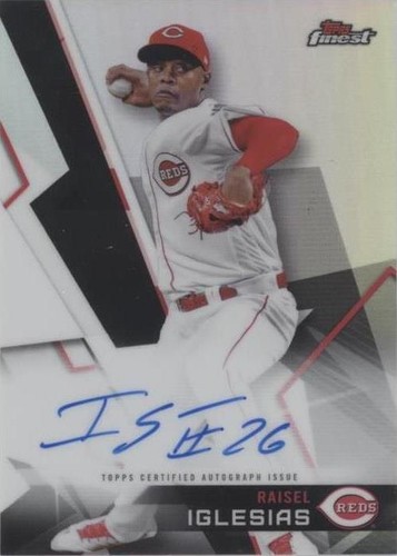 2018 Topps Finest - Raisel Iglesias #FA-RI