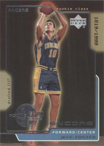 1999-00 Upper Deck Encore - Jeff Foster #110