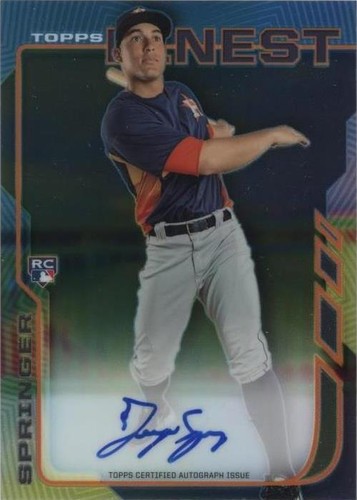 2014 Topps Finest - George Springer #RA-GS