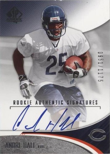 2006 SP Authentic Andre Hall #181