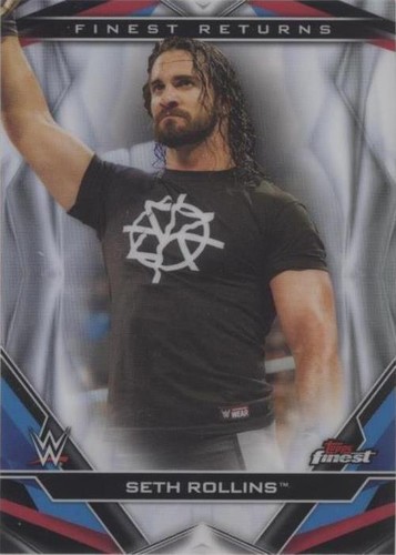 2020 Topps Finest WWE - Seth Rollins #R-10