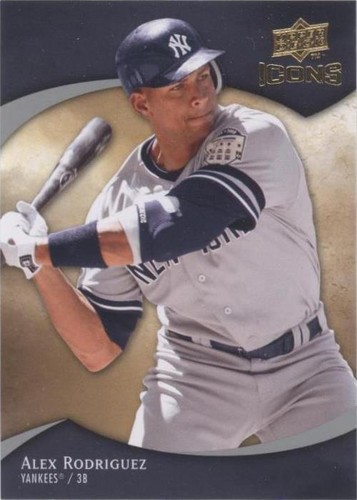 2009 Upper Deck Icons - Alex Rodriguez #6