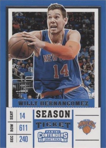 2017-18 Panini Contenders Draft Picks - Willy Hernangomez #49