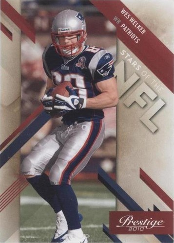 2010 Playoff Prestige Wes Welker #16