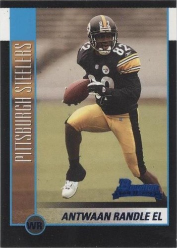2002 Bowman Antwaan Randle El #136