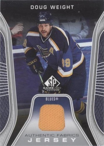 2006-07 SP Game Used Edition - Doug Weight #AF-DW