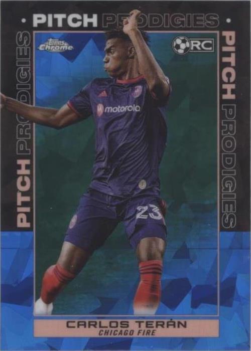 2021 Topps Chrome MLS Sapphire Edition Carlos Teran #183