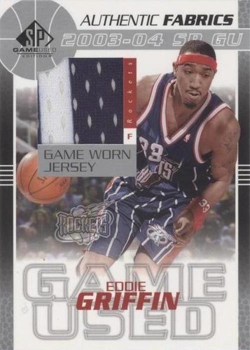 2003-04 SP Game Used - Eddie Griffin #EG-J