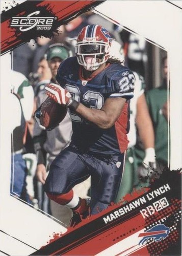 2009 Score Marshawn Lynch #34