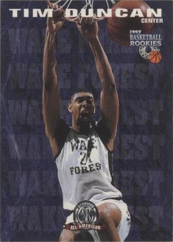 1997 Score Board Rookies - Tim Duncan #62