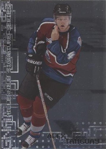 1999-00 In the Game Be A Player Millennium Signature Series - Alex Tanguay #73