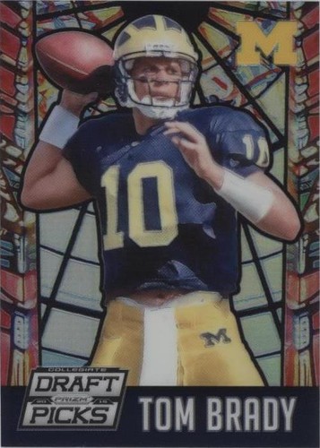 2015 Panini Prizm Collegiate Draft Picks Tom Brady #46