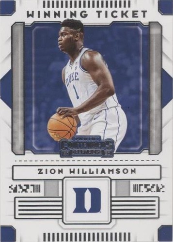 2020-21 Panini Contenders Draft Picks - Zion Williamson #1