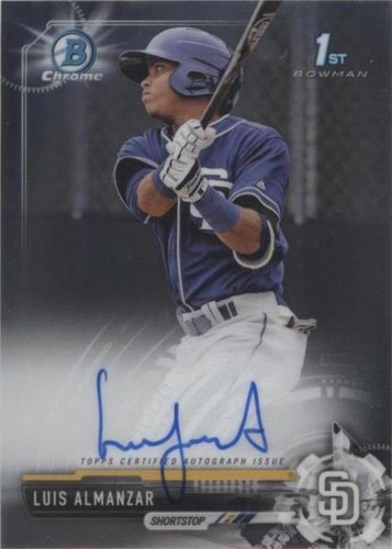 2017 Bowman - Luis Almanzar #CPA-LAL
