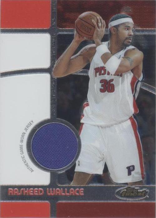 2005-06 Topps Finest - Rasheed Wallace #FFRRW