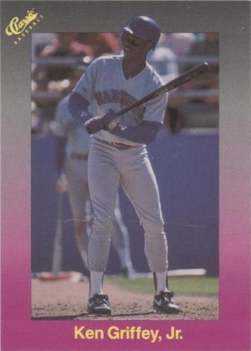 1989 Classic Travel Purple #193 Ken Griffey Jr. Seattle Mariners