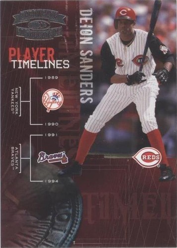2005 Donruss Throwback Threads - Deion Sanders #PT-28