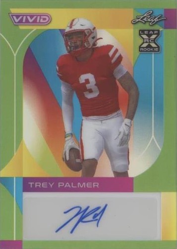 2023 Leaf Vivid Trey Palmer #BA-TP1