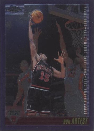 2000-01 Topps Chrome - Metta World Peace #83