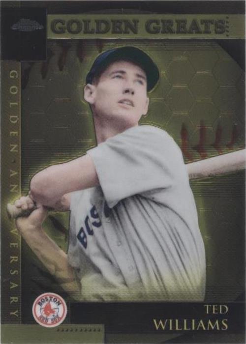 Topps Chrome 2001 - Ted Williams #GA10