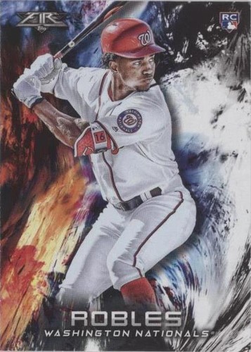 2018 Topps Fire - Victor Robles #25