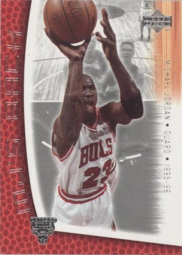 限定 ★マイケル・ジョーダン 24K金／ニッケル-銀 カード※HE'S BACK MICHAEL JORDAN UPPER DECK 24K Gold / Nickel-Silver CARD