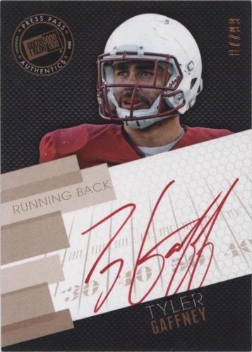 2014 Press Pass Tyler Gaffney #PPS-TG