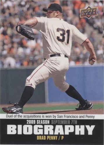 2010 Upper Deck - Brad Penny #SB-178