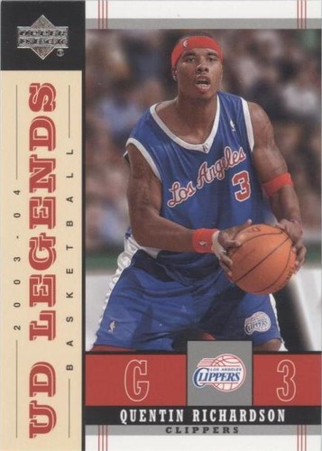 2003-04 Upper Deck UD Legends - Quentin Richardson #34