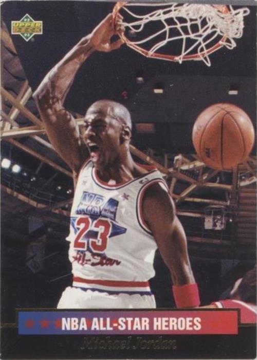 Cubierta superior 1992-93 - Michael Jordan #15