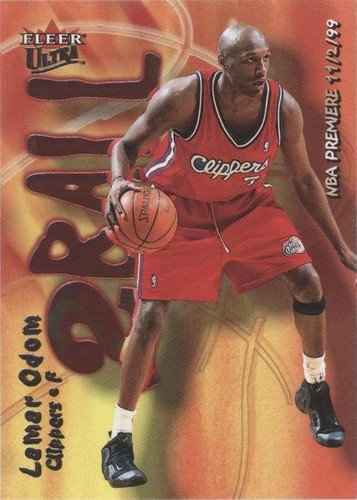 2000-01 Fleer Ultra - Lamar Odom #1 TB