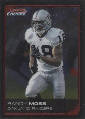 2006 Bowman Chrome Randy Moss #133
