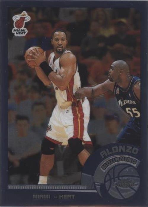 2002-03 Topps Chrome - Alonzo Mourning #121