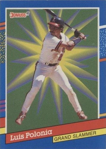 1991 Donruss - Luis Polonia #10