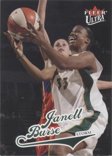 2004 Fleer Ultra WNBA - Janell Burse #50