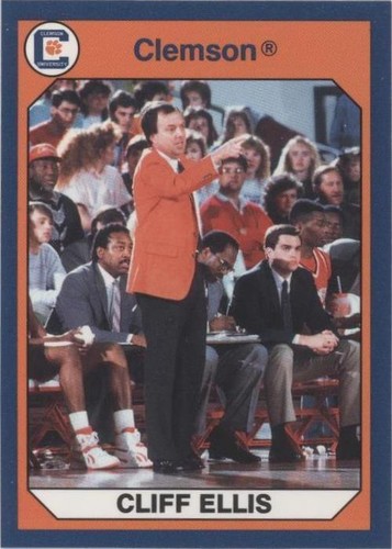 1990 Collegiate Collection Clemson Tigers - Cliff Ellis #92
