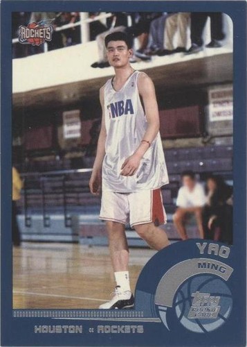 その他 UD GLASS Yao Ming auto 2003-04 UD Glass - Auto Focus Yao Ming #YM (AU) | eBay