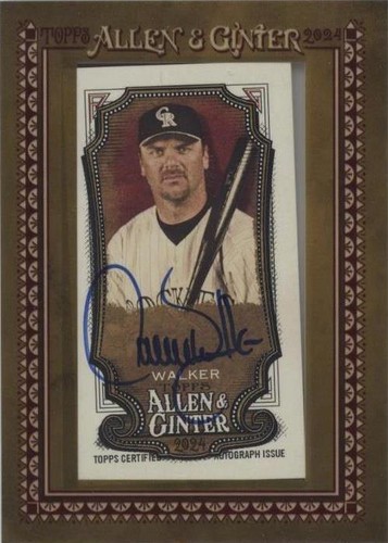 2024 Topps Allen & Ginter - Larry Walker #MA-LW