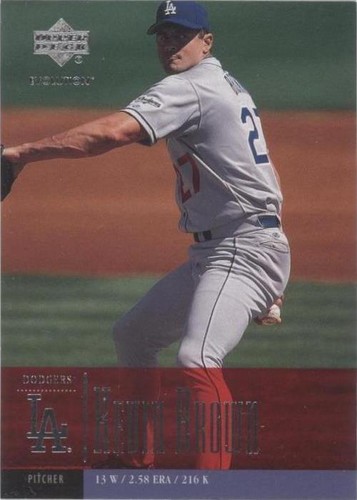 2001 Upper Deck Evolution - Kevin Brown #61