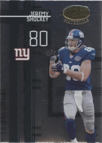 2005 Leaf Certified Materials Jeremy Shockey #77