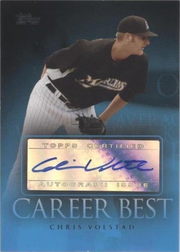 2009 Topps - Chris Volstad #CBA-CV