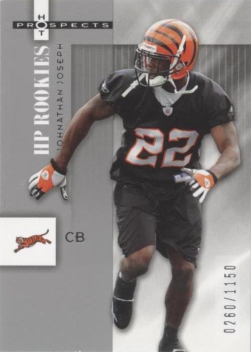 Fleer Hot Prospects Johnathan Joseph #110 2006