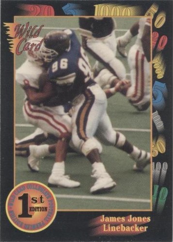 1991 Wild Card Draft James Jones #153