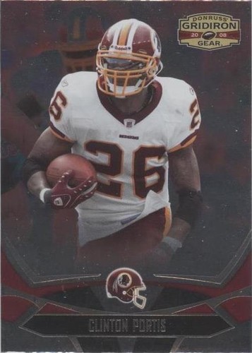 2008 Donruss Gridiron Gear Clinton Portis #99